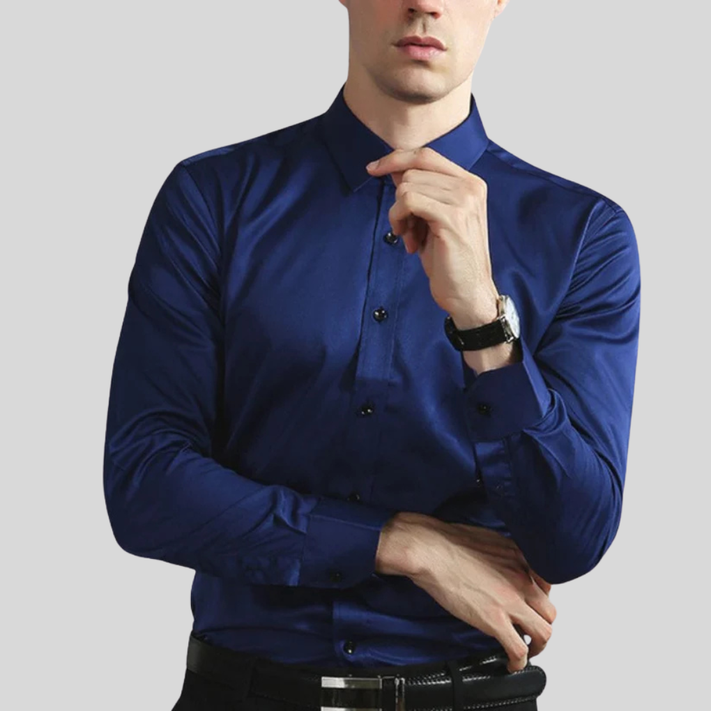Camisa de hombre sin planchar