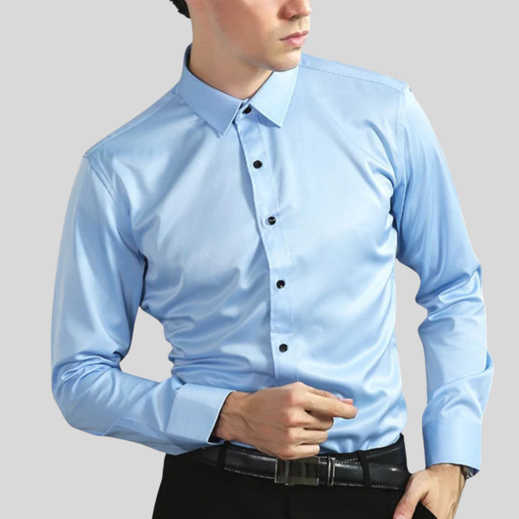 Camisa de hombre sin planchar
