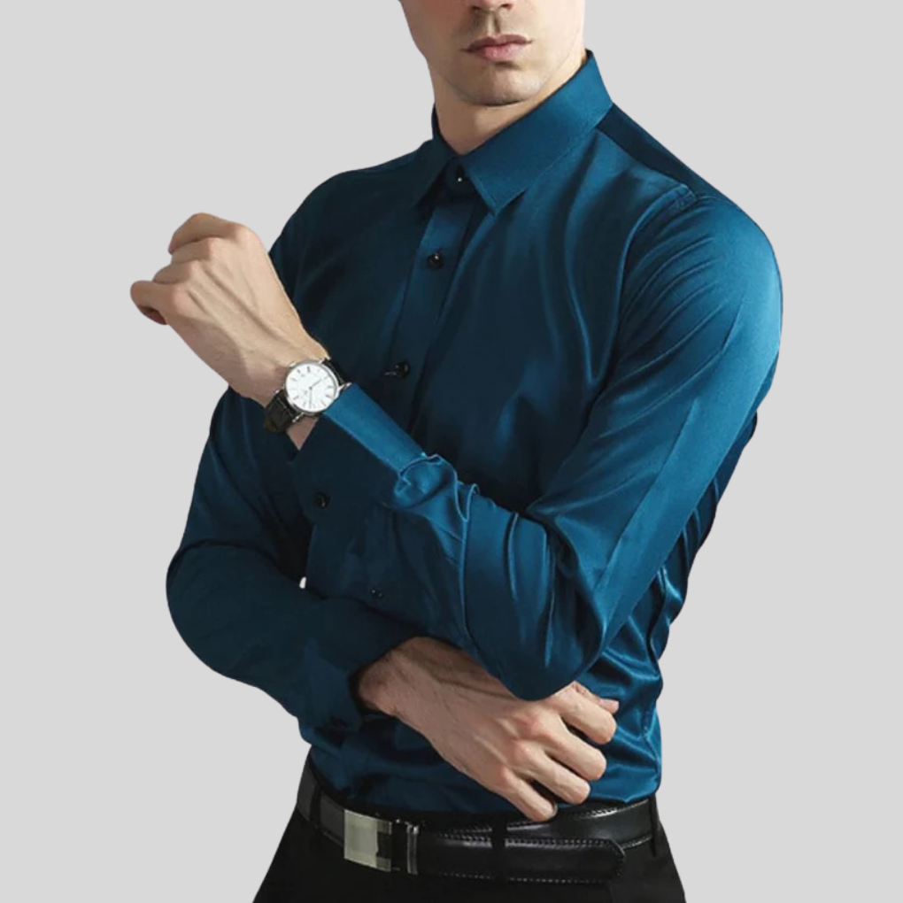 Camisa de hombre sin planchar