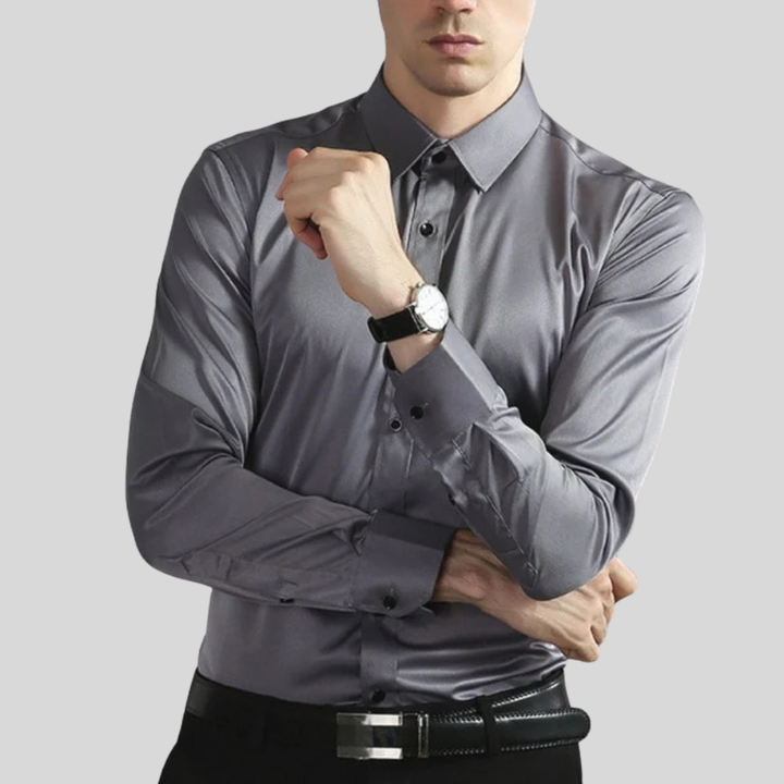 Camisa de hombre sin planchar