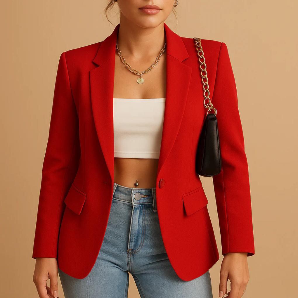 Blazer elegante aderente per donna