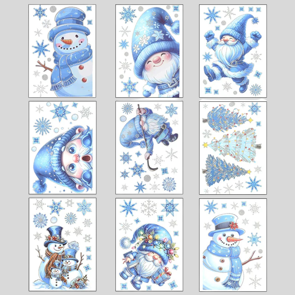 Window sticker set