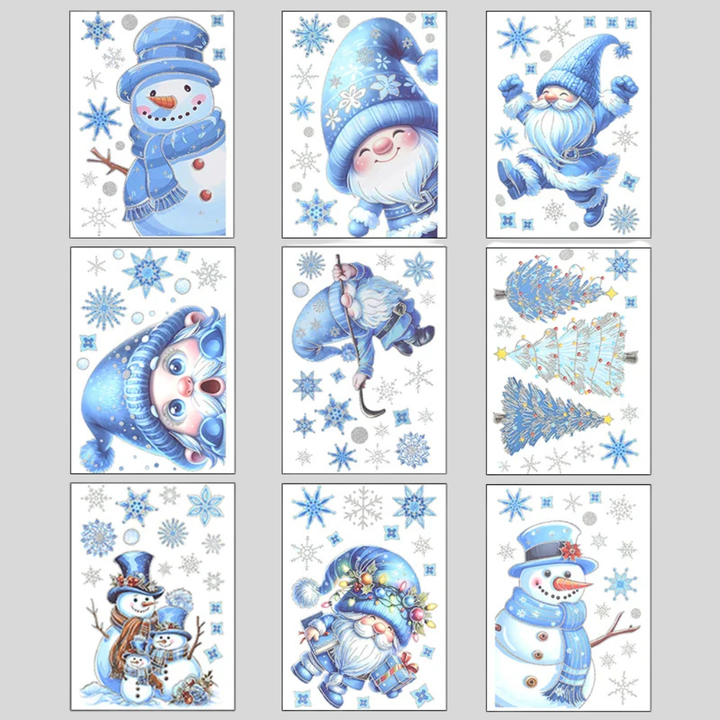 Window sticker set