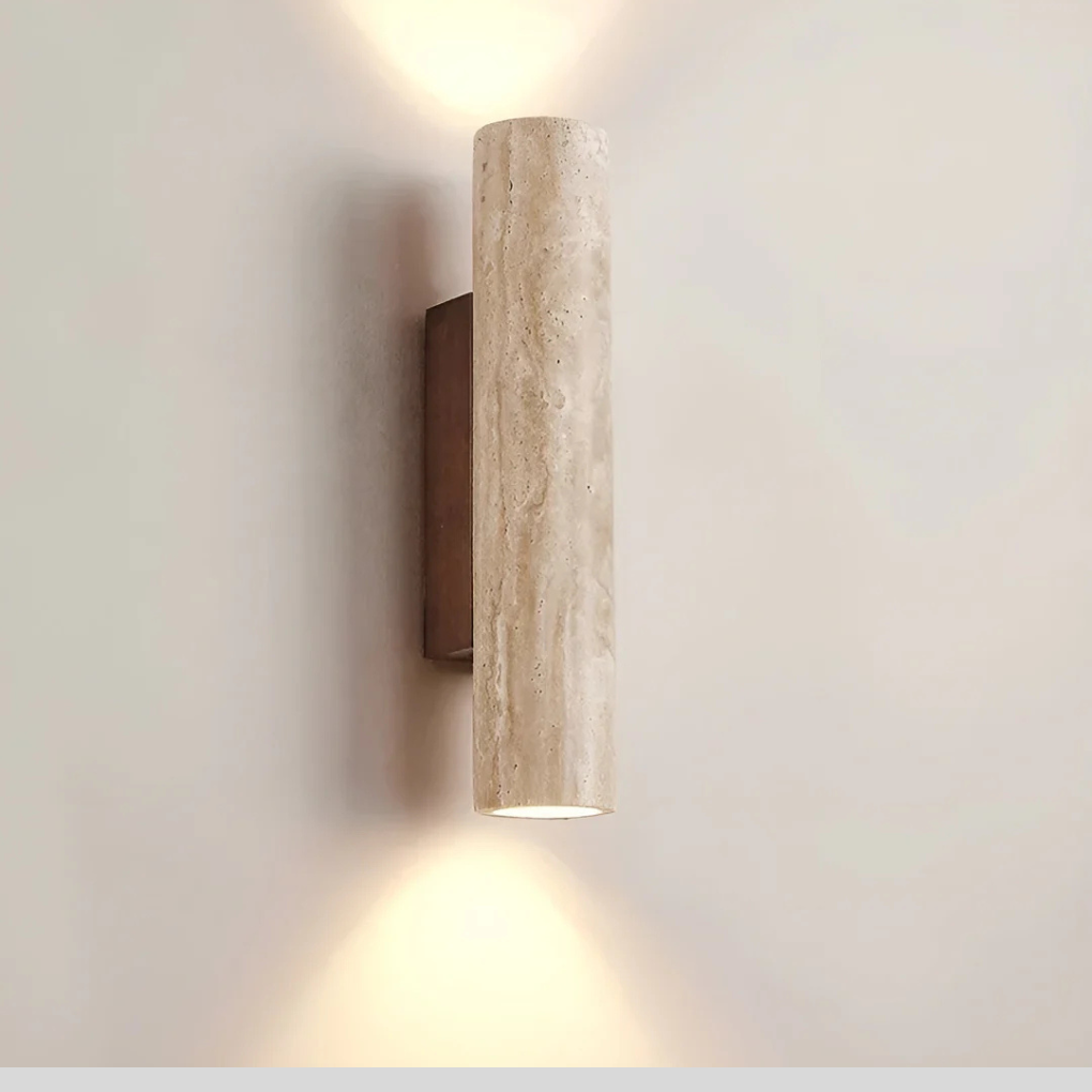 Lampada da parete – Illuminazione in stile travertino