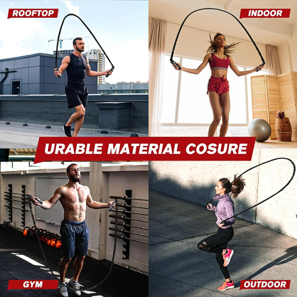 Cuerda para saltar regulable PowerJump