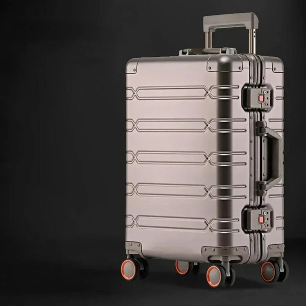 Set di valigie in alluminio e magnesio