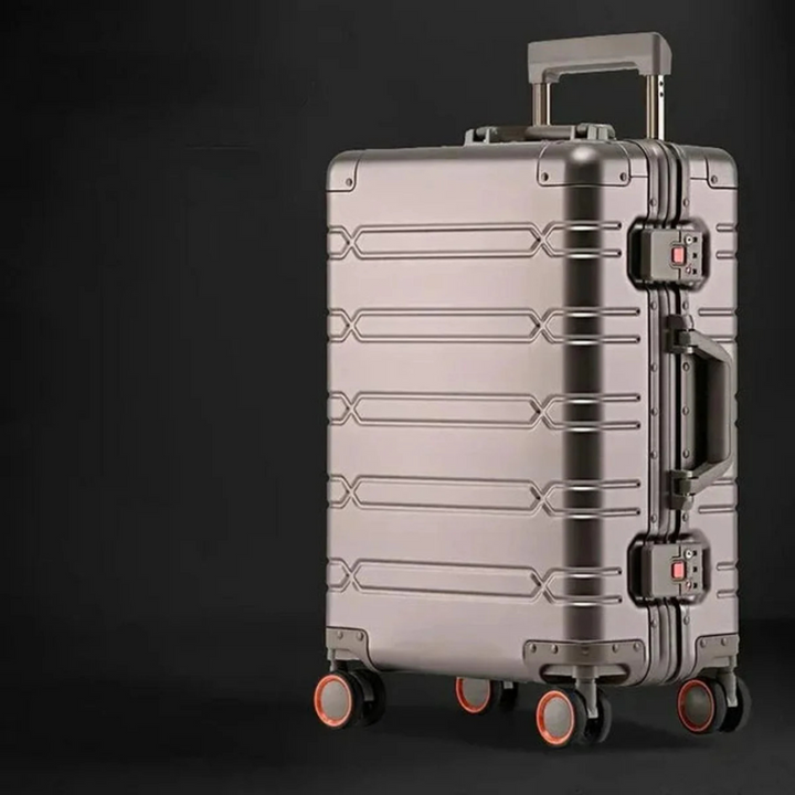 Set di valigie in alluminio e magnesio