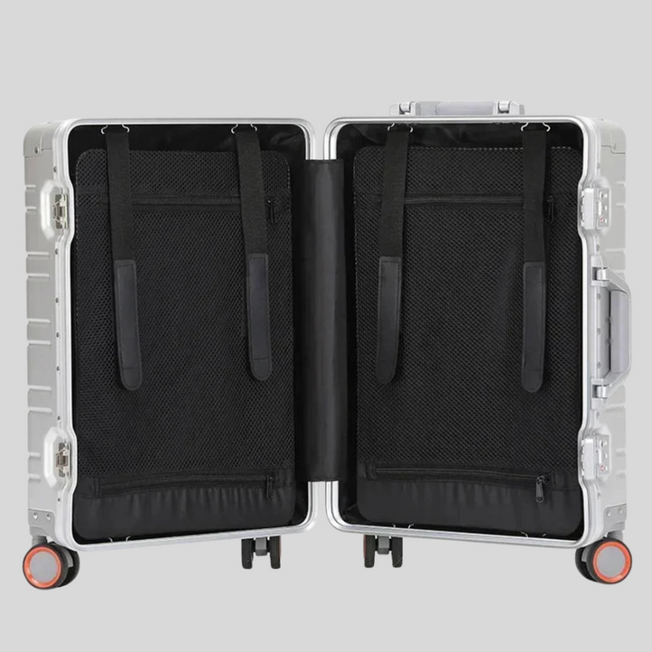 Set di valigie in alluminio e magnesio