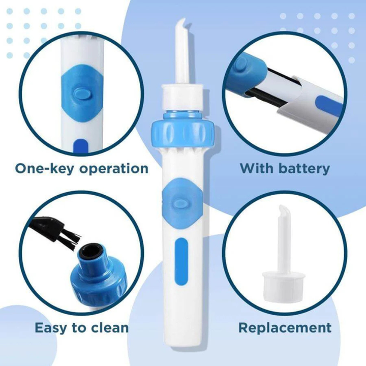 Electric earwax remover