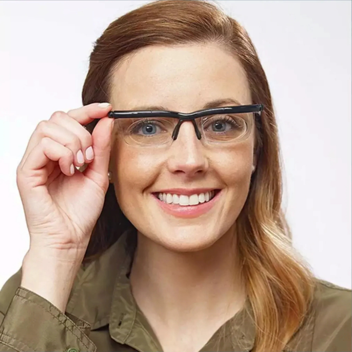 Gafas ajustables – Lentes autorregulantes