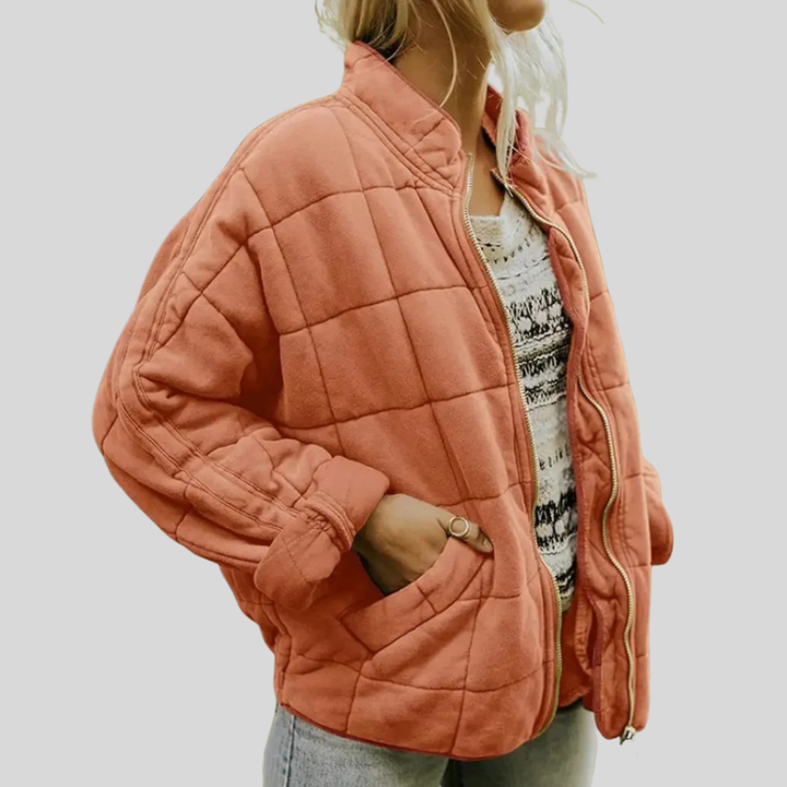 Chaqueta de entretiempo oversize para mujer