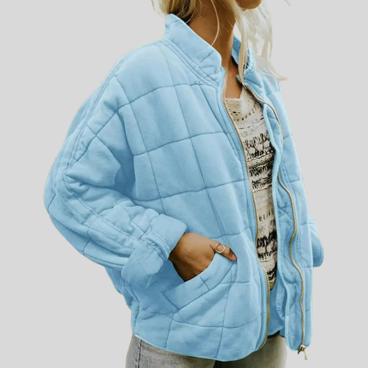 Chaqueta de entretiempo oversize para mujer