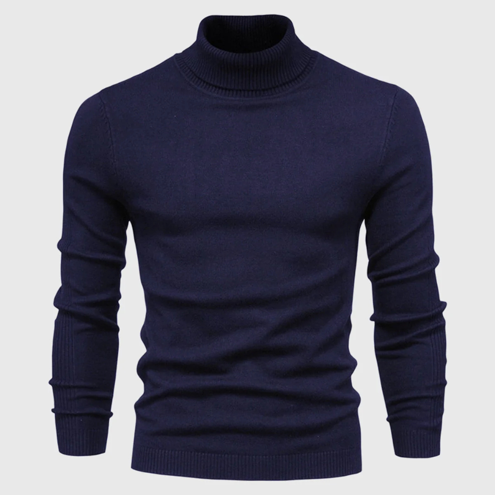 Maglione dolcevita lavabile da uomo: stile pratico per tutti i giorni