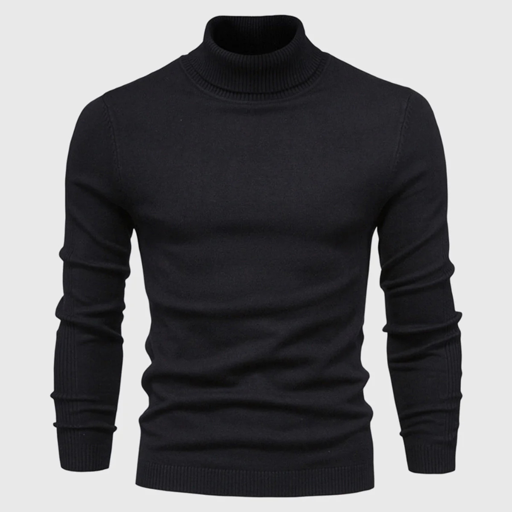 Maglione dolcevita lavabile da uomo: stile pratico per tutti i giorni