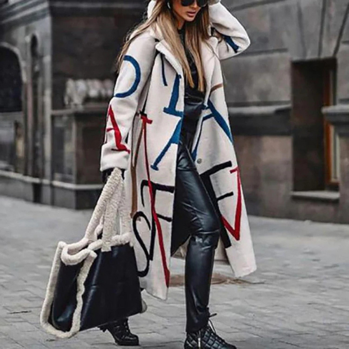 Giacca Calda da Donna con Tasche