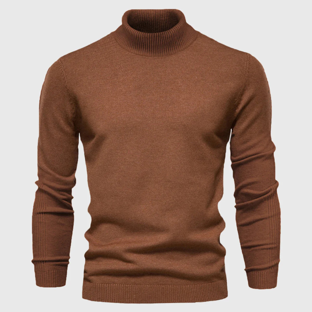 Maglione dolcevita lavabile da uomo: stile pratico per tutti i giorni