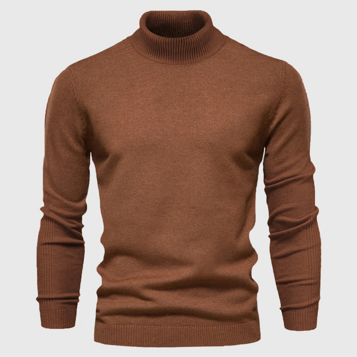 Maglione dolcevita lavabile da uomo: stile pratico per tutti i giorni