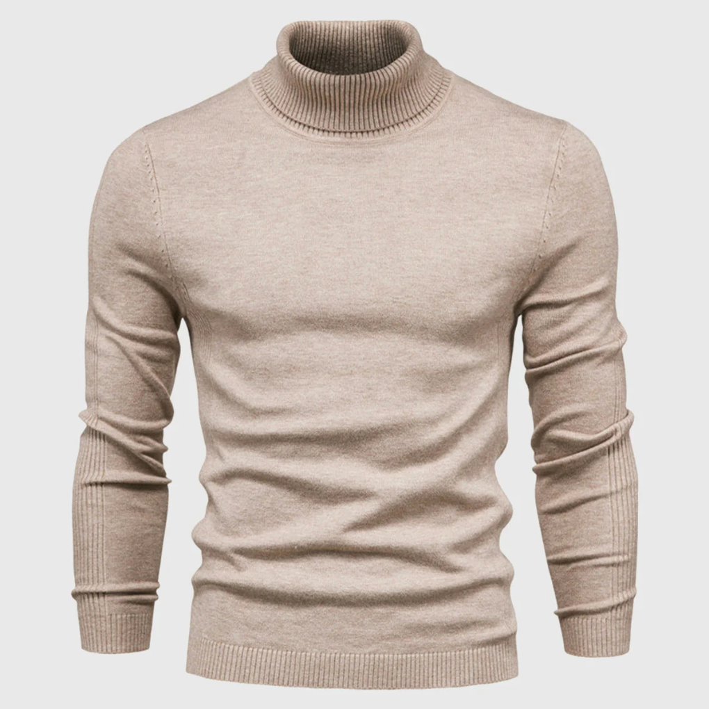 Maglione dolcevita lavabile da uomo: stile pratico per tutti i giorni