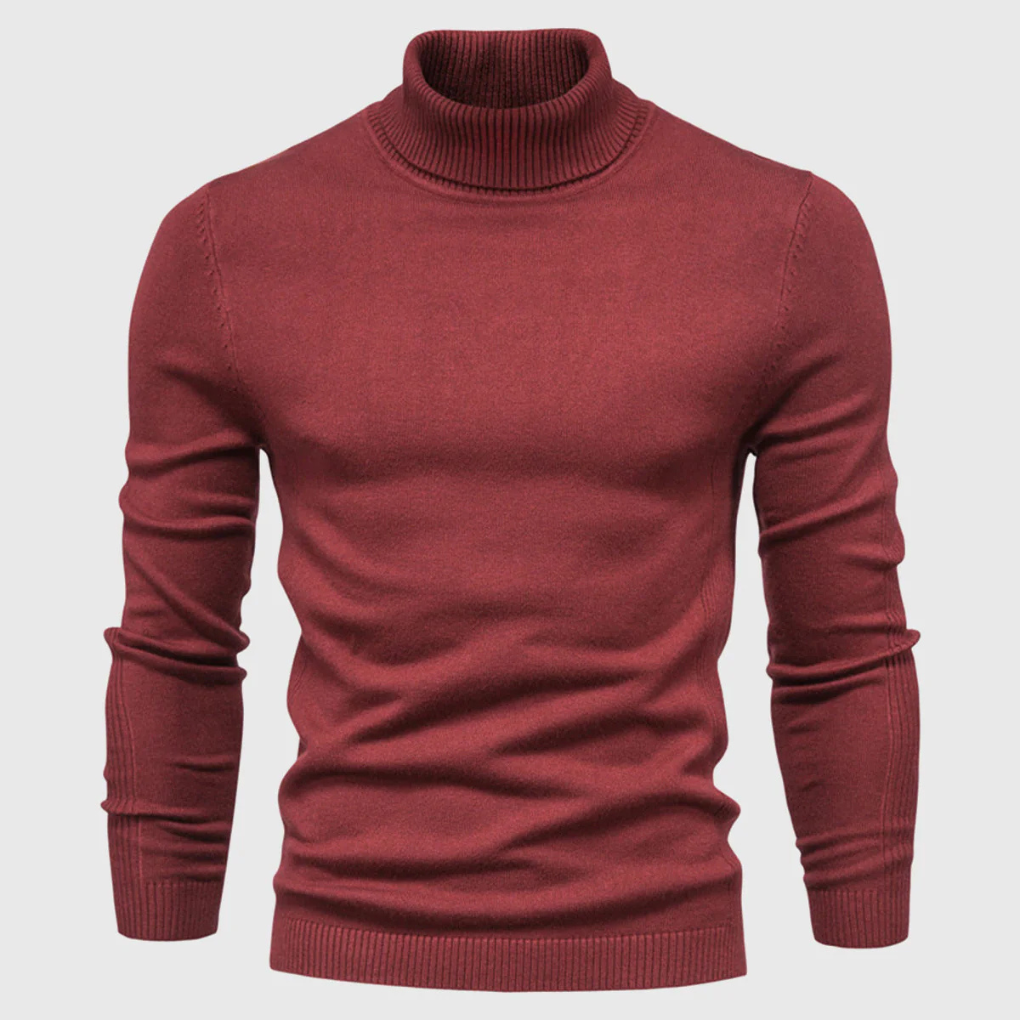 Maglione dolcevita lavabile da uomo: stile pratico per tutti i giorni