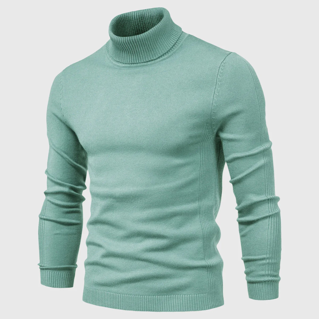 Maglione dolcevita lavabile da uomo: stile pratico per tutti i giorni
