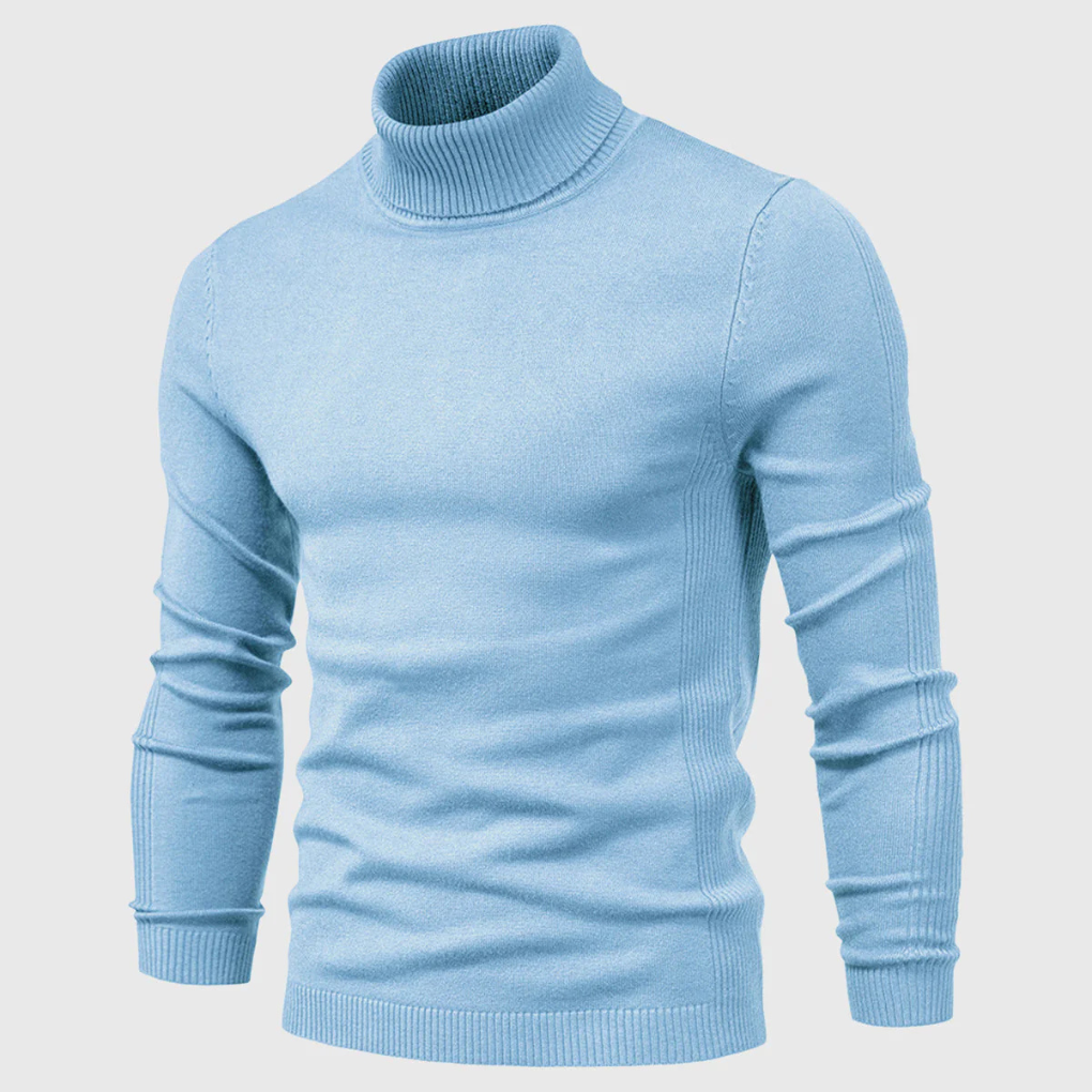 Maglione dolcevita lavabile da uomo: stile pratico per tutti i giorni