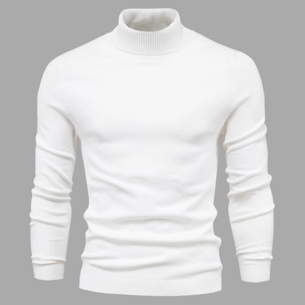 Maglione dolcevita lavabile da uomo: stile pratico per tutti i giorni