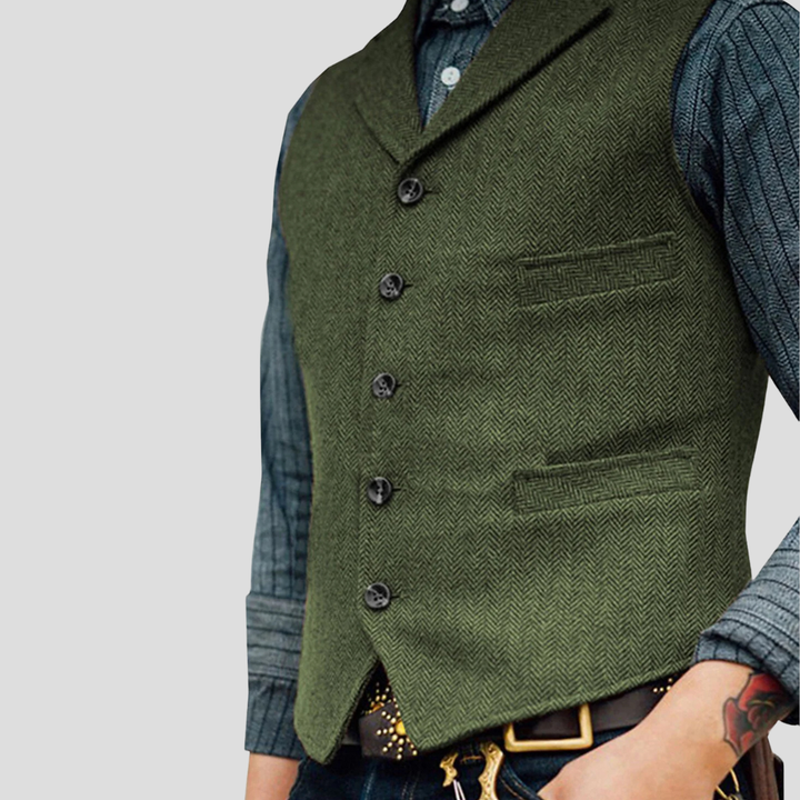 Chaleco de hombre vintage