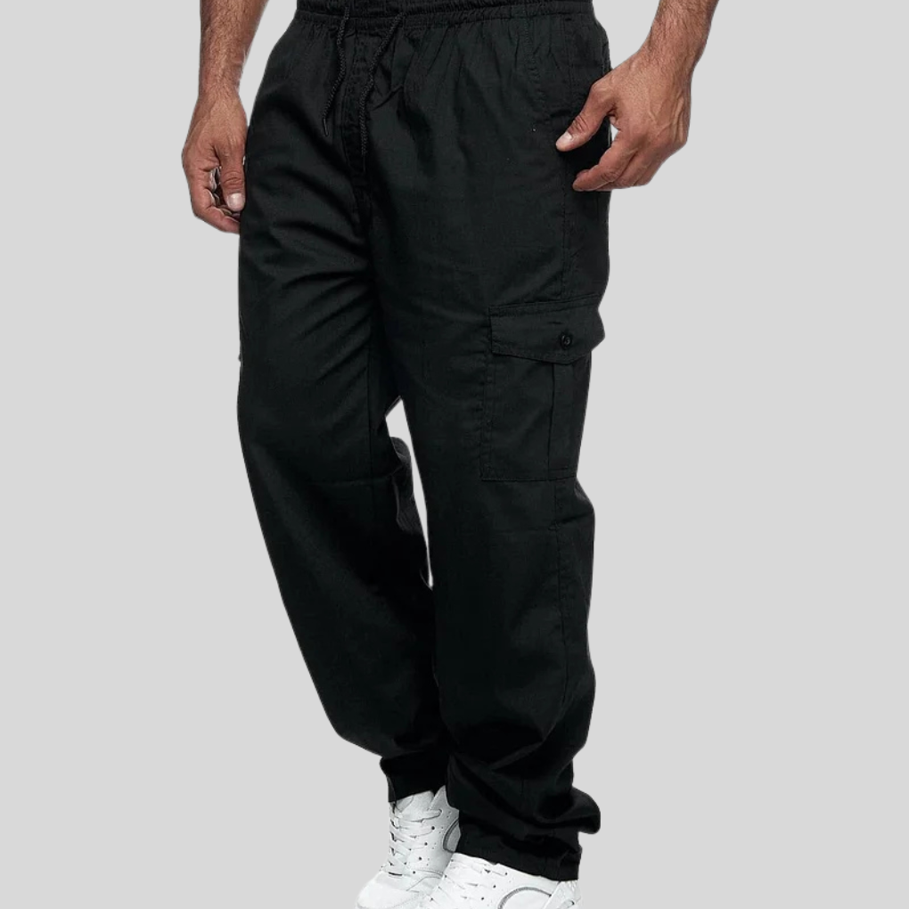 Pantaloni da uomo per attività all'aperto con design multitasche