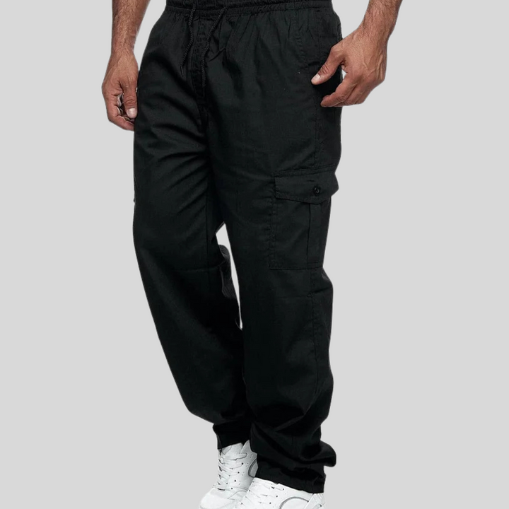 Pantaloni da uomo per attività all'aperto con design multitasche