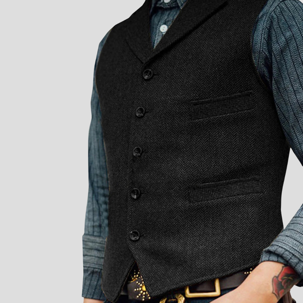 Chaleco de hombre vintage