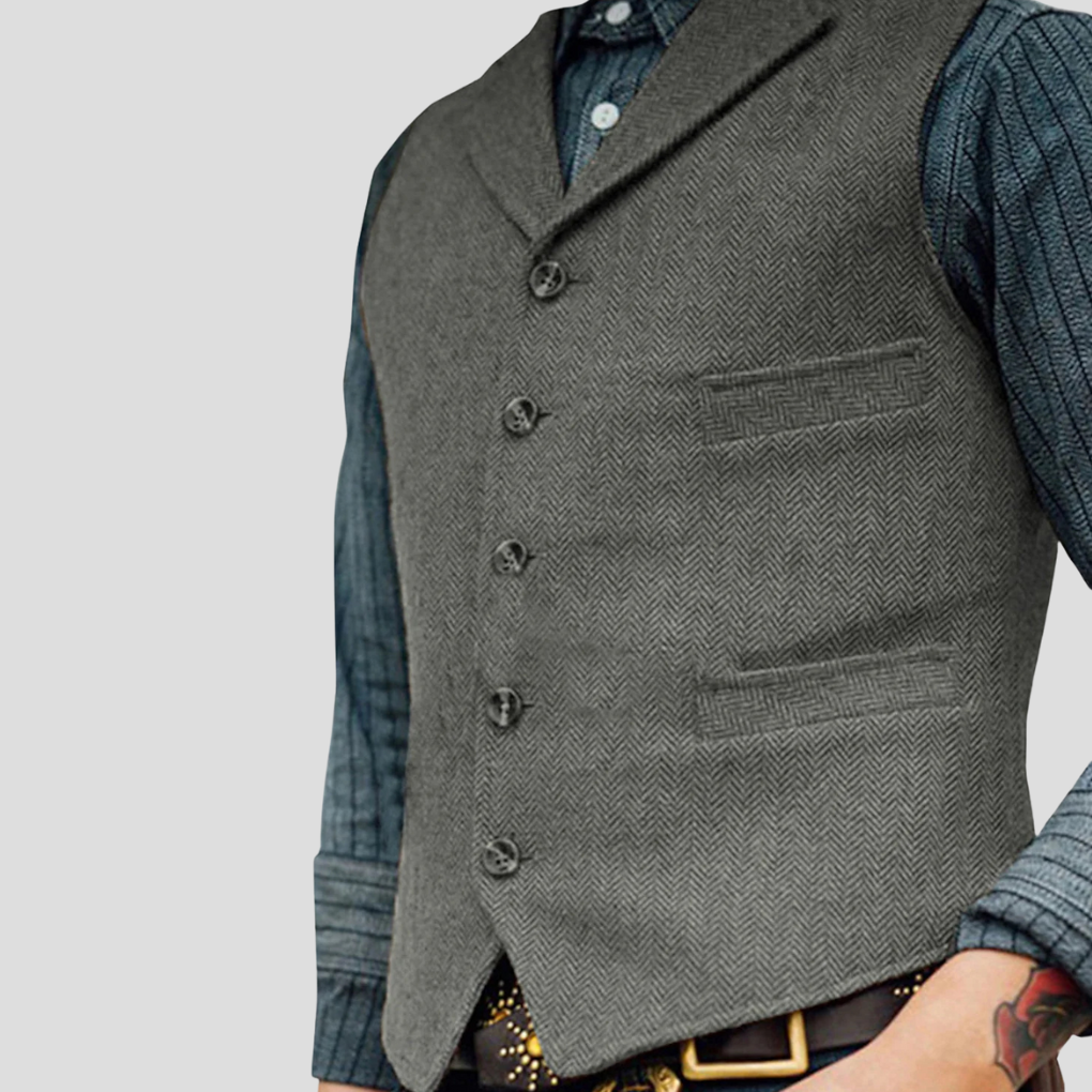 Chaleco de hombre vintage