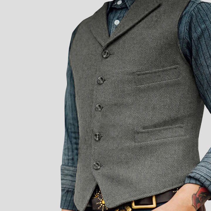 Chaleco de hombre vintage