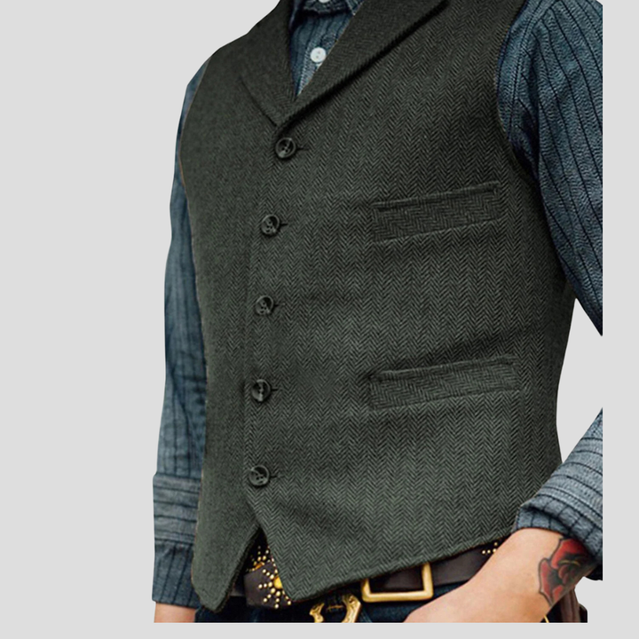 Chaleco de hombre vintage