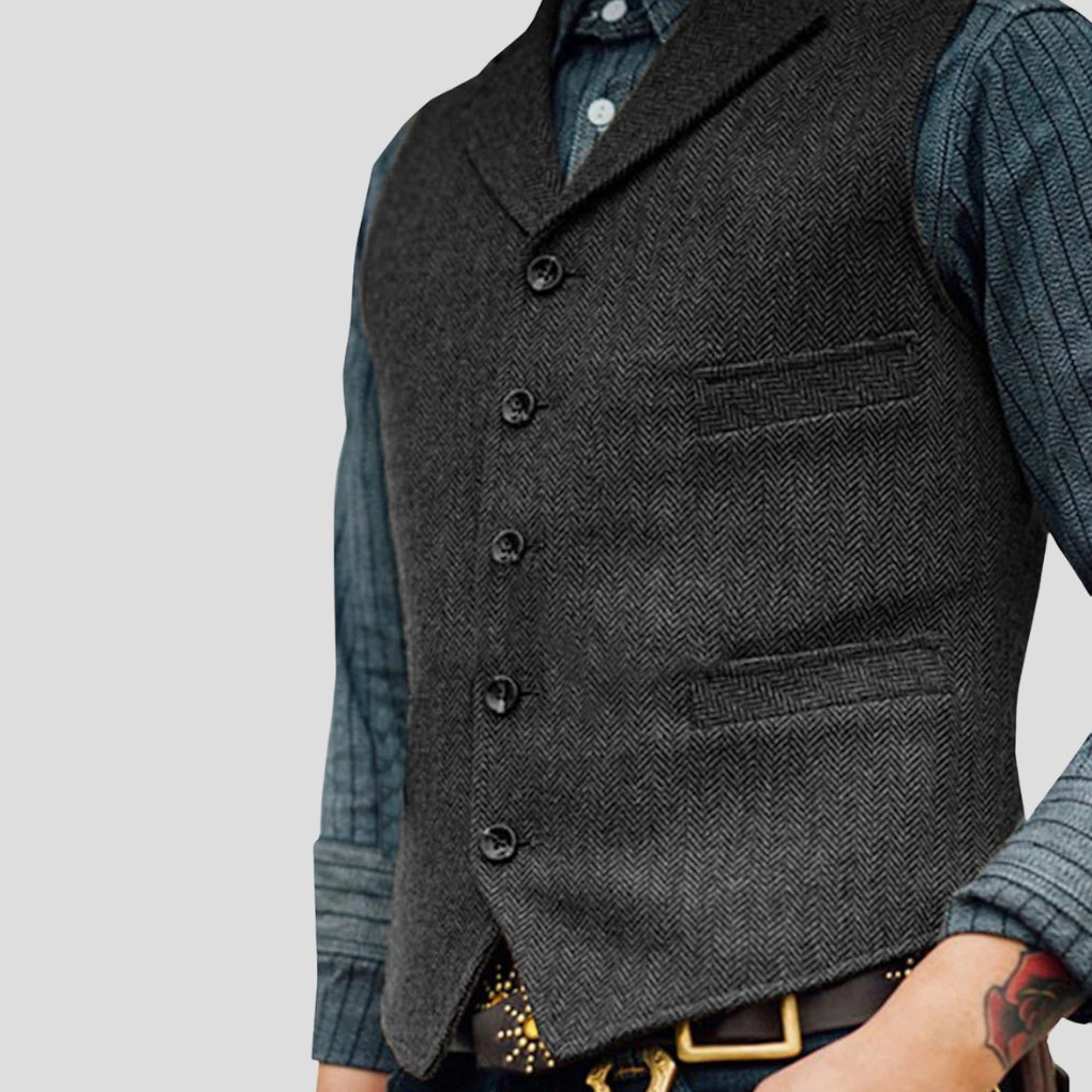 Chaleco de hombre vintage