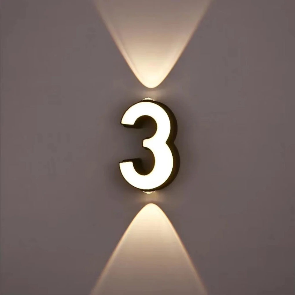 Numeri civici a LED