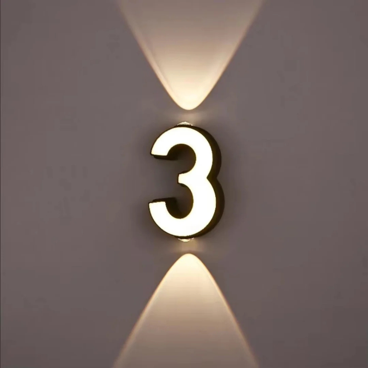 Numeri civici a LED