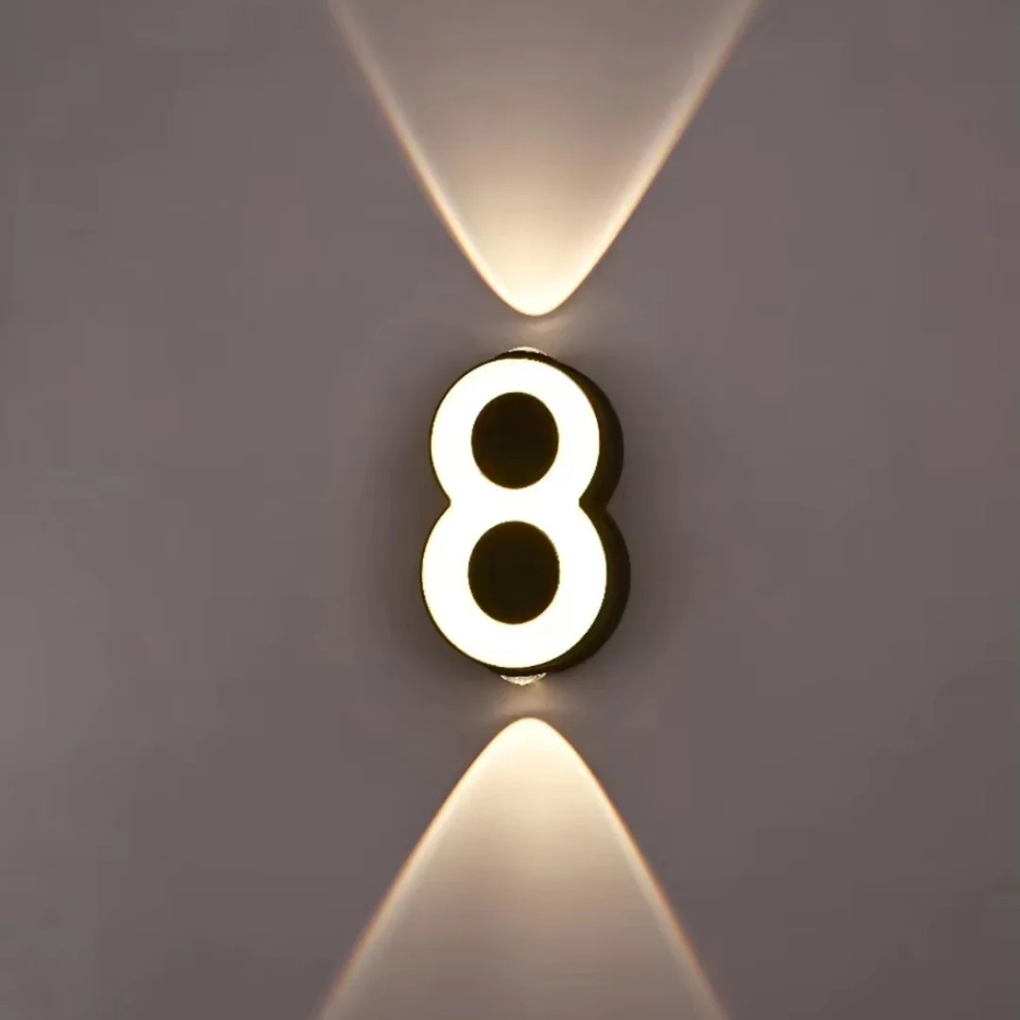 Numeri civici a LED