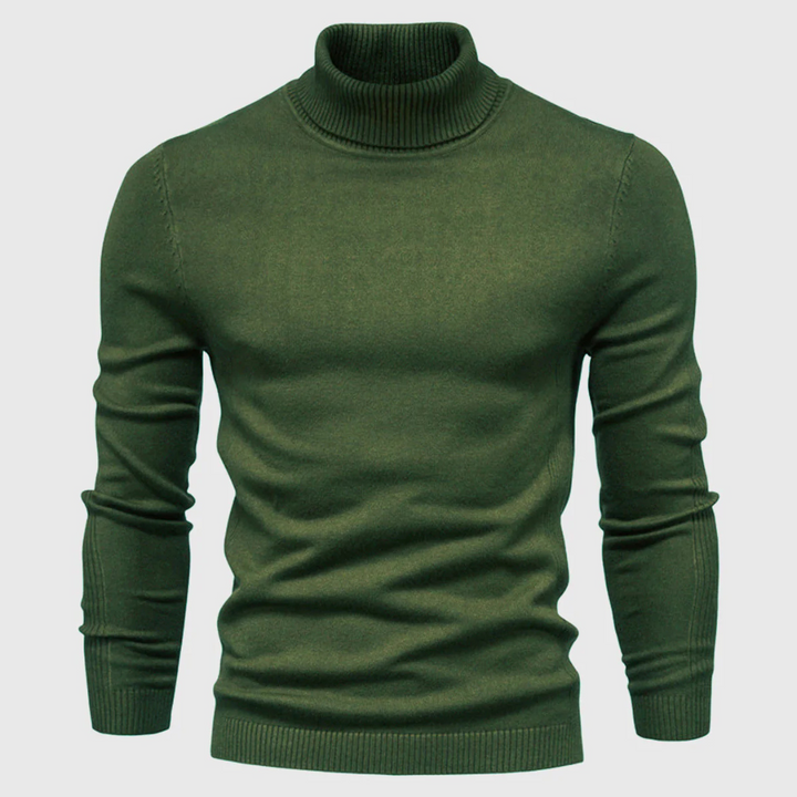 Maglione dolcevita lavabile da uomo: stile pratico per tutti i giorni