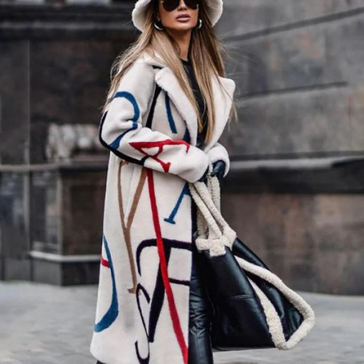Giacca Calda da Donna con Tasche
