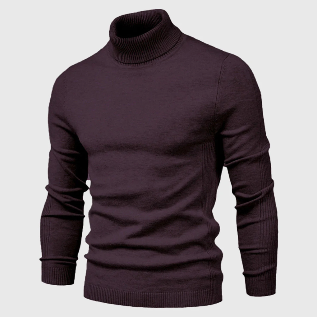 Maglione dolcevita lavabile da uomo: stile pratico per tutti i giorni