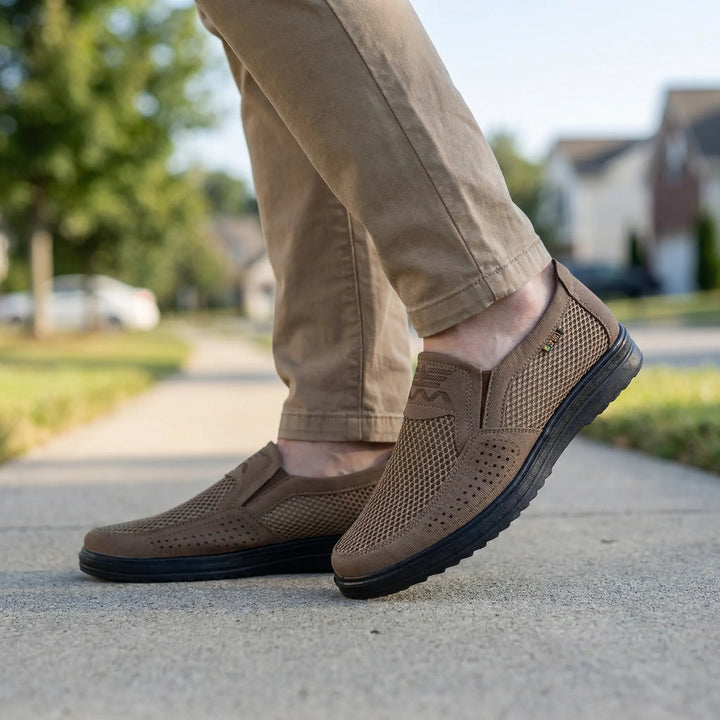 Vantelo - Mocassini slip-on ventilati da uomo