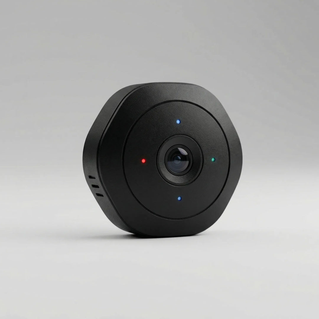Veillux - Telecamera di sicurezza Wi-Fi compatta per interni