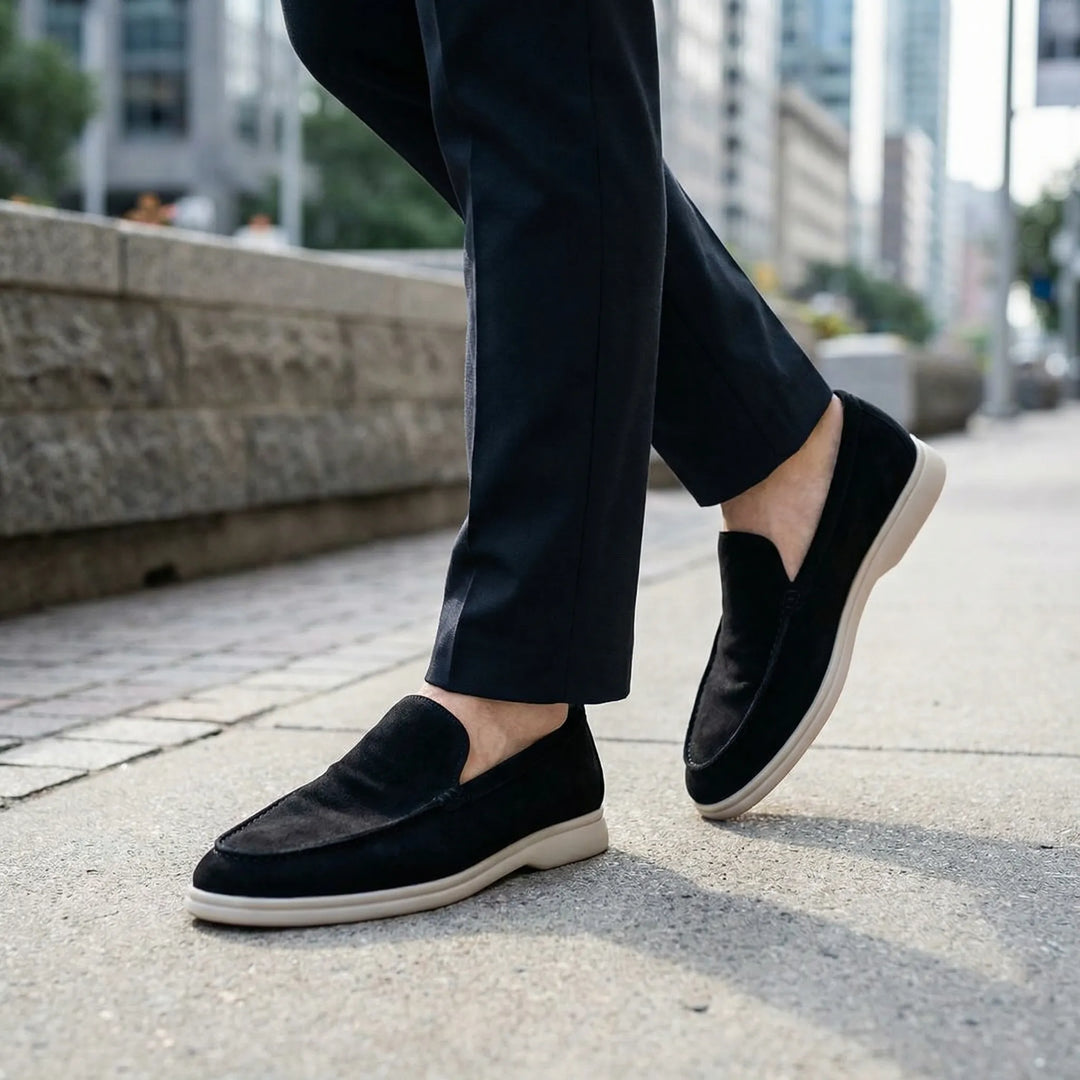 Velorn - Mocassino slip-on d'ispirazione vintage
