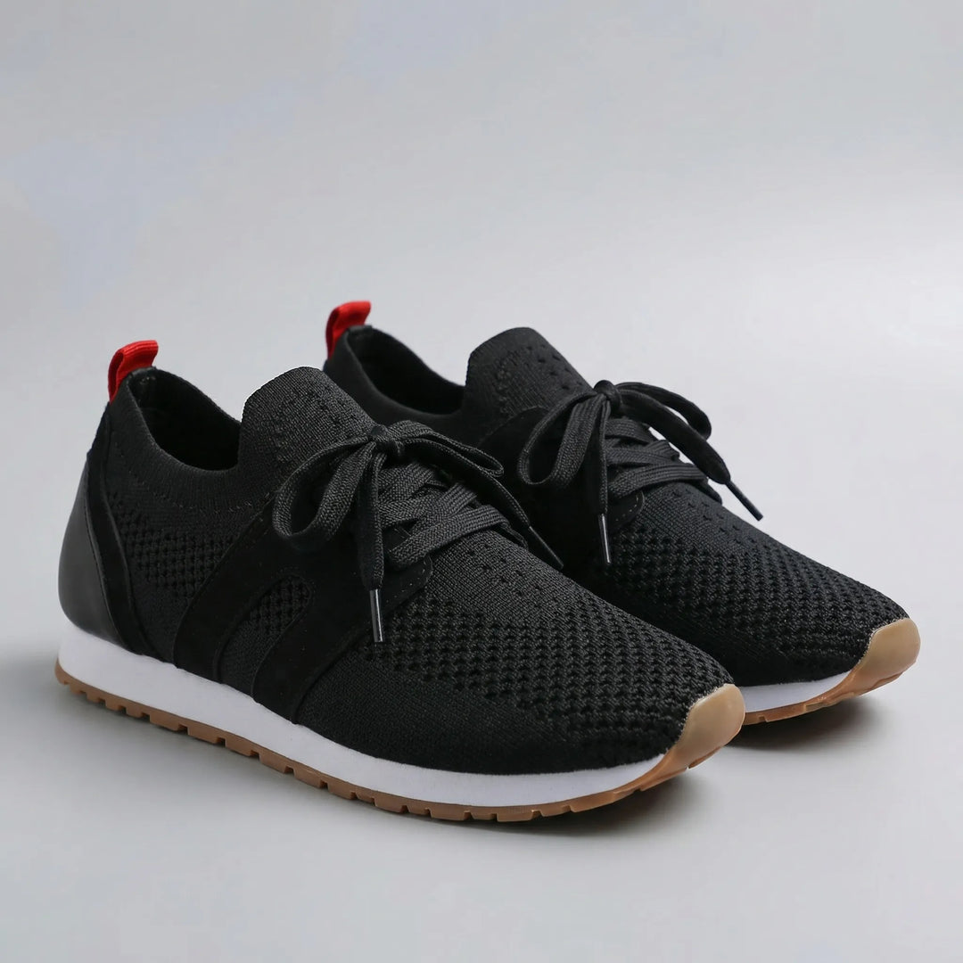 Veloxia - Sneakers stringate in maglia da donna