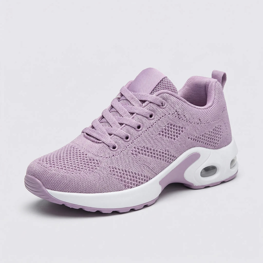Velvrun - Sneaker stringata da donna con ammortizzazione ad aria