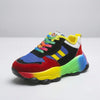 Sneaker Stringata Piattaforma Chunky per Donna