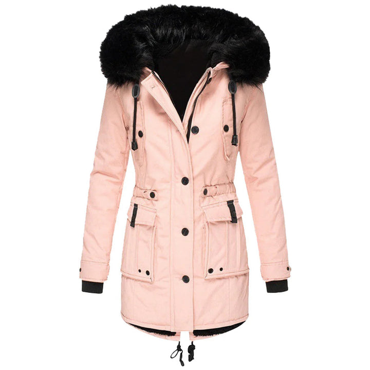 Cappotto invernale con cappuccio da donna: calore elegante per le giornate fredde