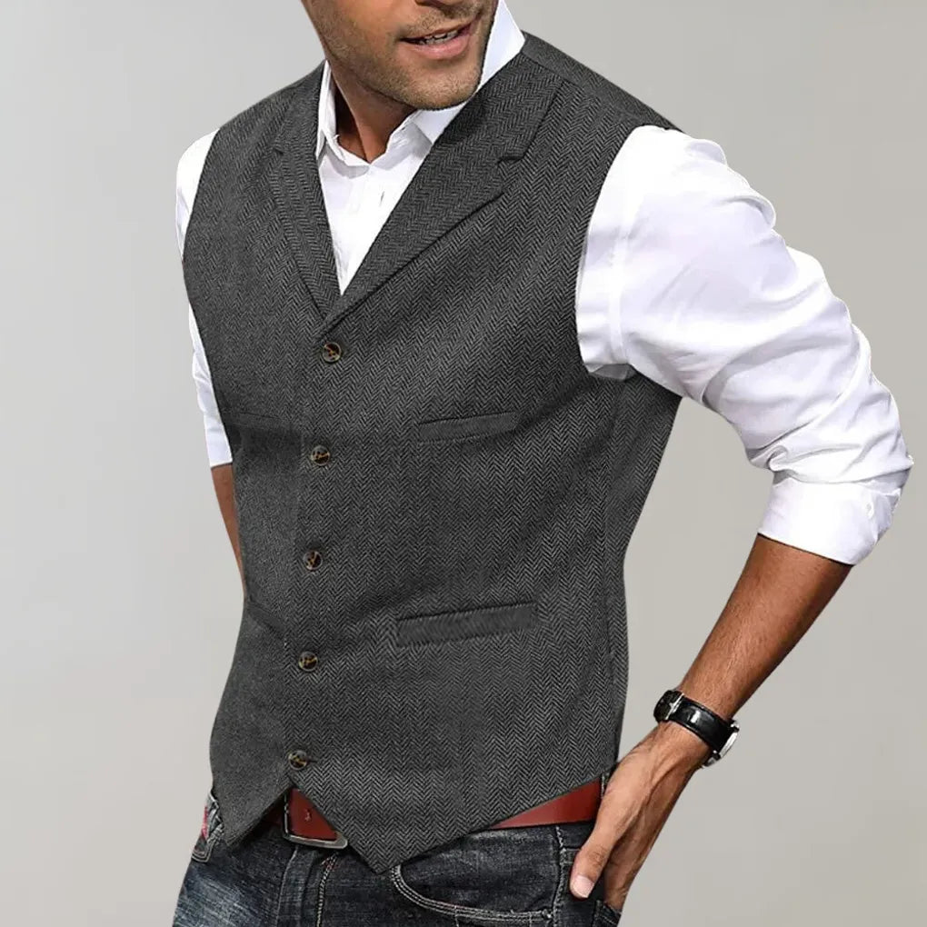 Gilet elegante da uomo: uno strato raffinato per look formali