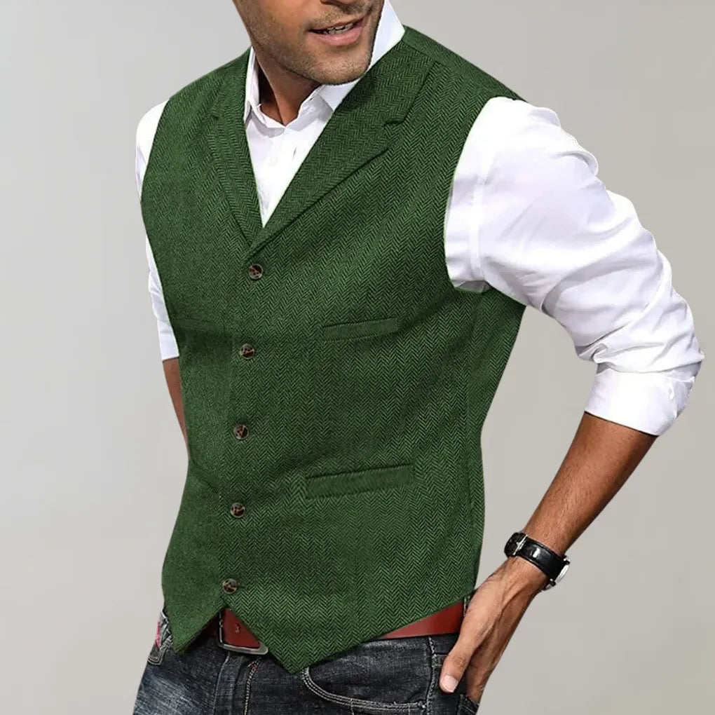 Gilet elegante da uomo: uno strato raffinato per look formali