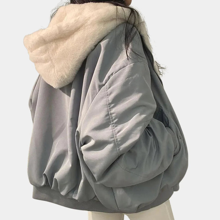 2-in-1 Women's Winter Coat with Hood Versatile Warmth and Style for Cold Weather